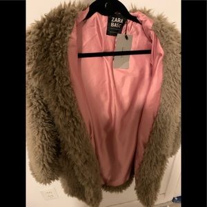 Zara fur coat.